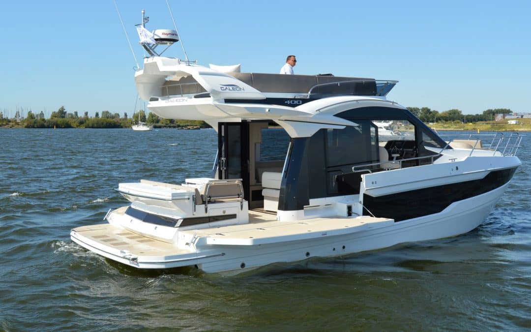 Galeon 400FLY in Marina Cape Helius